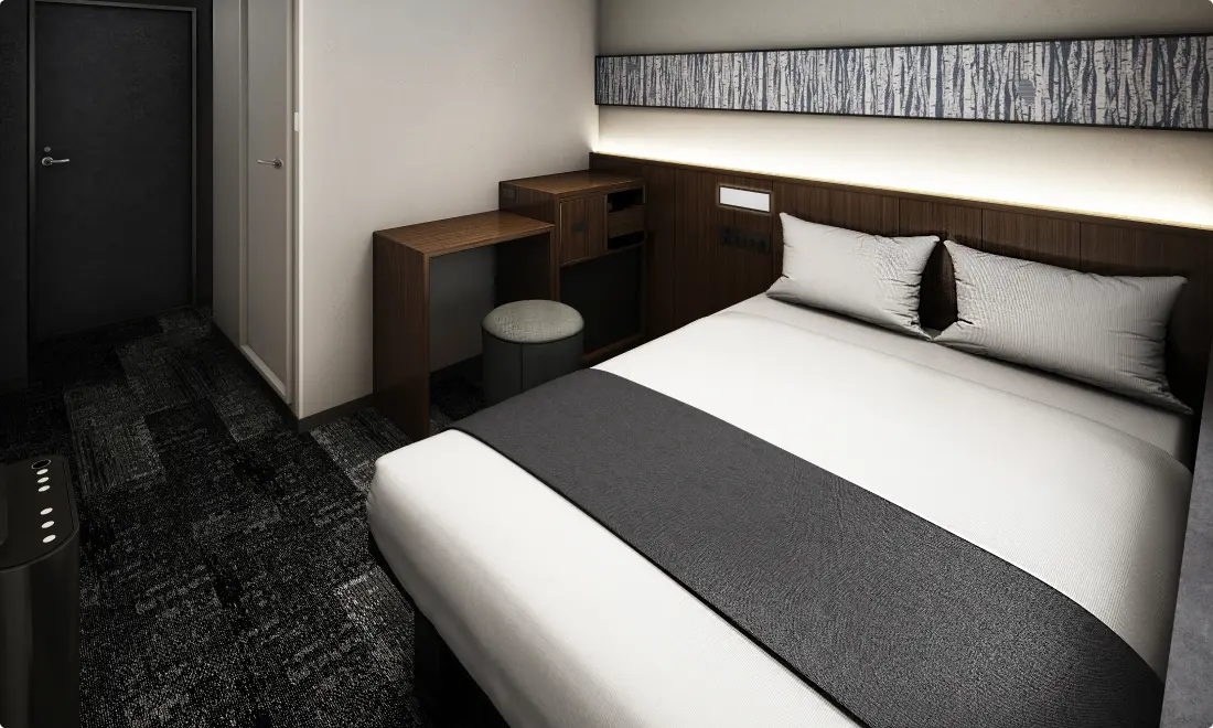 Guest room interior